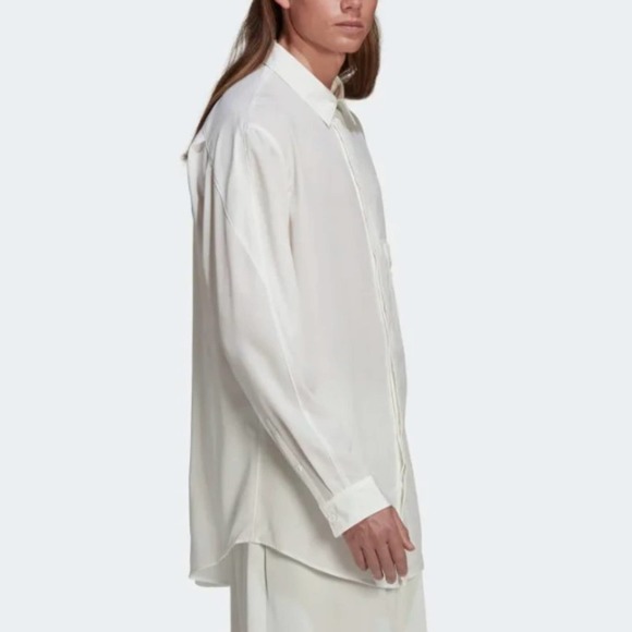 adidas x Y-3 Silky Taffeta Button Down Shirt - Picture 3 of 14